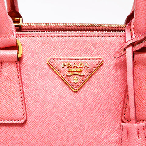 PRADA Galleria Saffiano Handbag pink WS20700