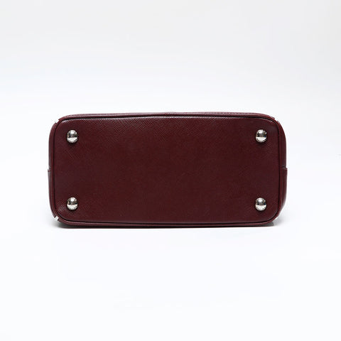 PRADA Galleria 2way Saffiano Handbag Brown WS20703