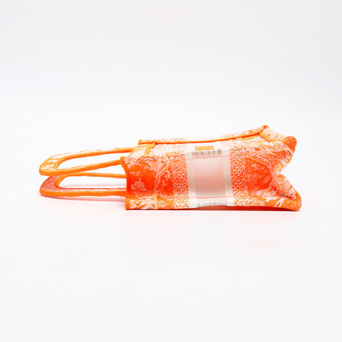Christian Dior Mini Book Tote Handbag Orange WS20706