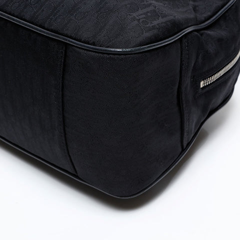 Christian Dior Diorissimo Trotter Nylon Lovely Shoulder Bag black WS20707