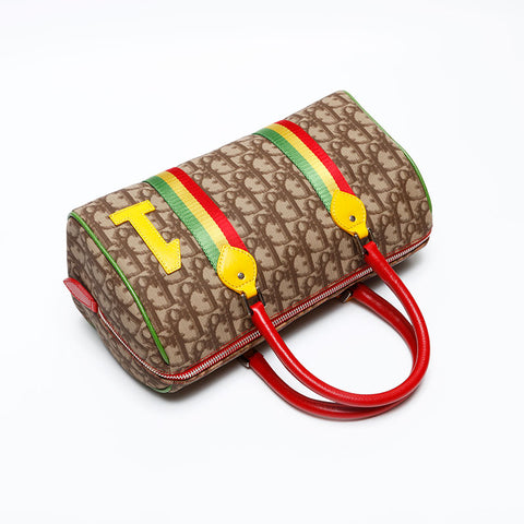 Christian Dior Mini Boston Rasta Boston bag Brown WS20709