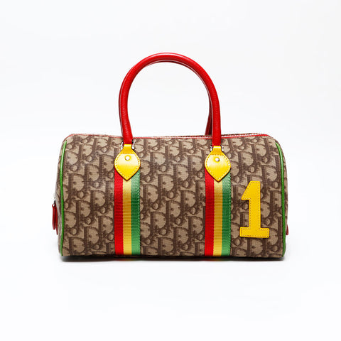 Christian Dior Mini Boston Rasta Boston bag Brown WS20709