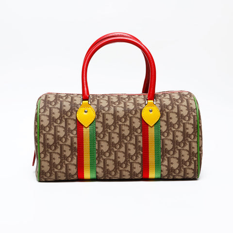 Christian Dior Mini Boston Rasta Boston bag Brown WS20709