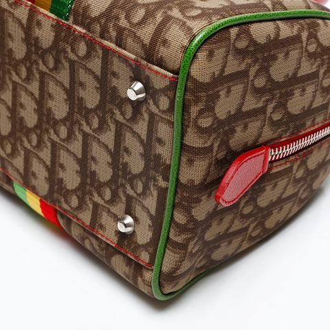 Christian Dior Mini Boston Rasta Boston bag Brown WS20709