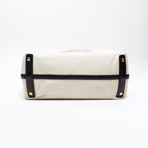 BURBERRY Canvas logo Shoulder Bag beige WS20719