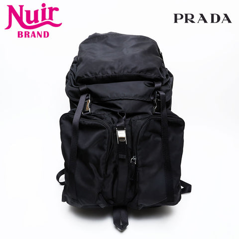 PRADA Nylon Backpack Â· Daypack black WS20720
