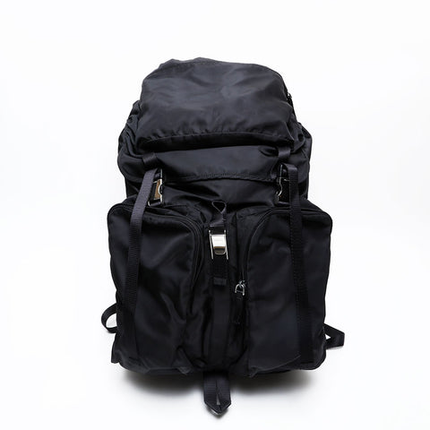 PRADA Nylon Backpack Â· Daypack black WS20720