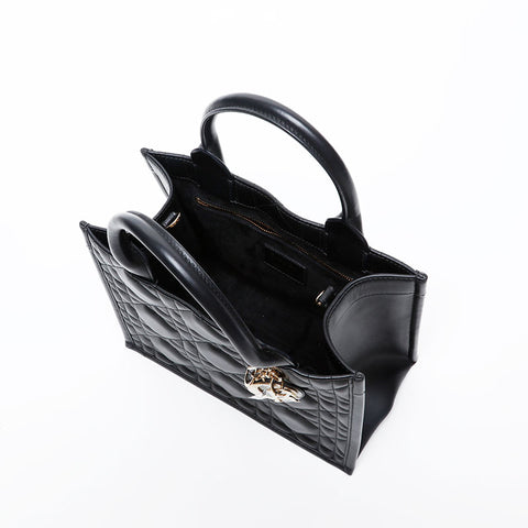 Christian Dior macro cannage Handbag black WS20721