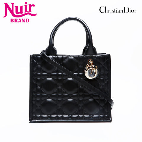 Christian Dior macro cannage Handbag black WS20721