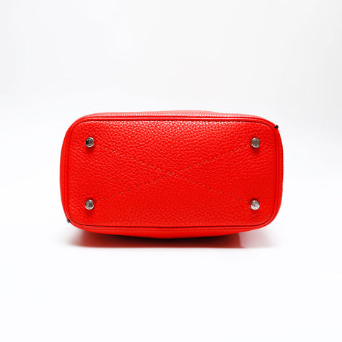 FENDI Celeria leather Shoulder Bag Red WS20730