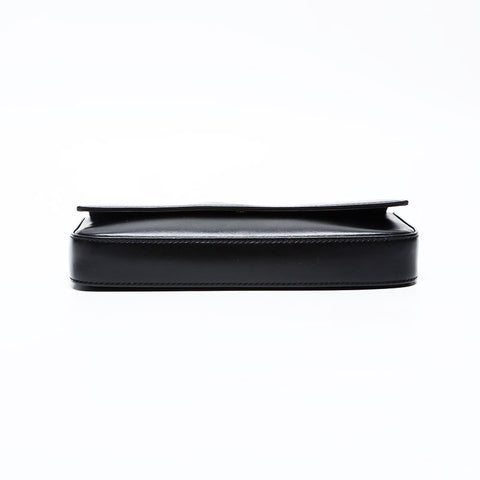 FENDI leather logo Shoulder Bag black WS20732