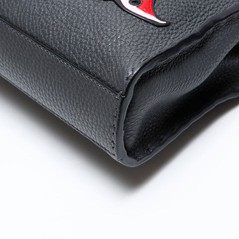 FENDI Peekaboo logo 2way Shoulder Bag gray WS20734