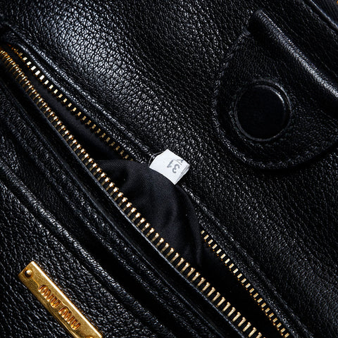 Miu Miu 牛仔布 Matelasse 2way 手提包 蓝色 WS20738