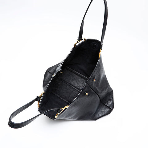 Miu Miu leather Tote Bag black WS20740
