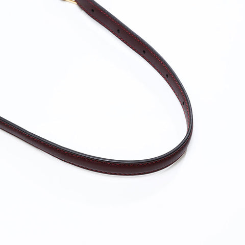 FENDI Peekaboo Small Leather Handbag Brown WS20744