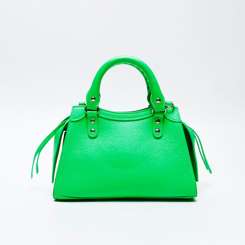 BALENCIAGA Neo Classic City 2way Handbag green WS20749