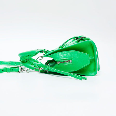 BALENCIAGA Neo Classic City 2way Handbag green WS20749