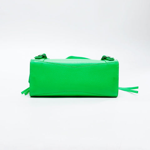 BALENCIAGA Neo Classic City 2way Handbag green WS20749