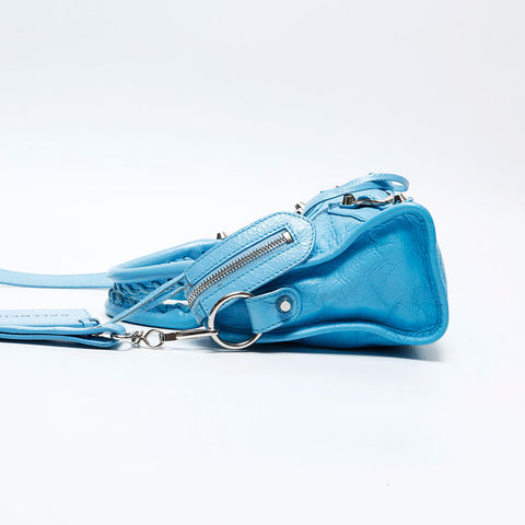 BALENCIAGA Neo Classic City 2way Handbag blue WS20751