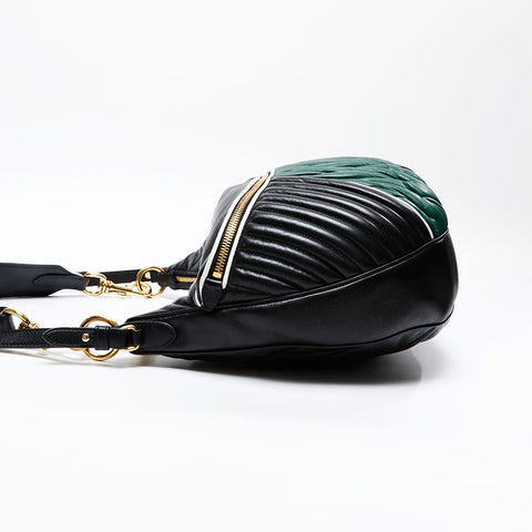 Miu Miu Materasse leather Shoulder Bag black WS20754
