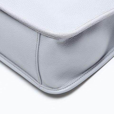 Miu Miu Leather 2way Jacquard Handbag gray WS20756