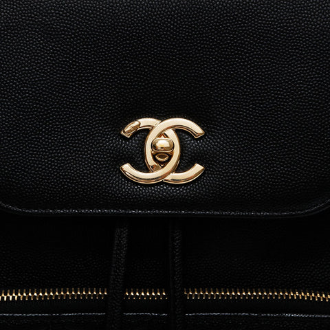 chanel mini backpack 2018 CHANEL 25th series 2018 Caviar Skin Chain Mini Backpack · Daypack bla – NUIR VINTAGE