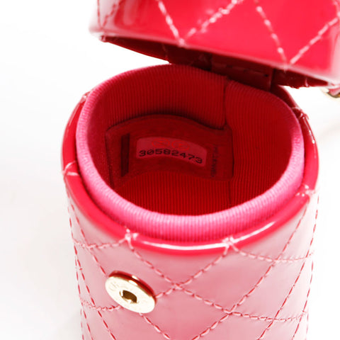 CHANEL 30 Series Lip Case Patent Leather Chain 2020-2021 Shoulder Bag pink WS20761