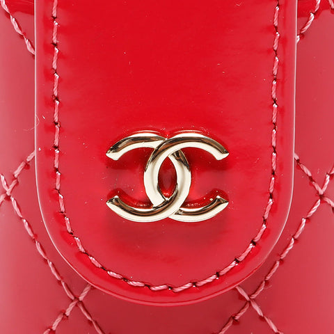 CHANEL 30 Series Lip Case Patent Leather Chain 2020-2021 Shoulder Bag pink WS20761