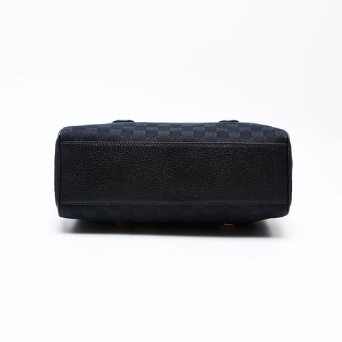 GUCCI GG canvas Boston bag Handbag black WS20764