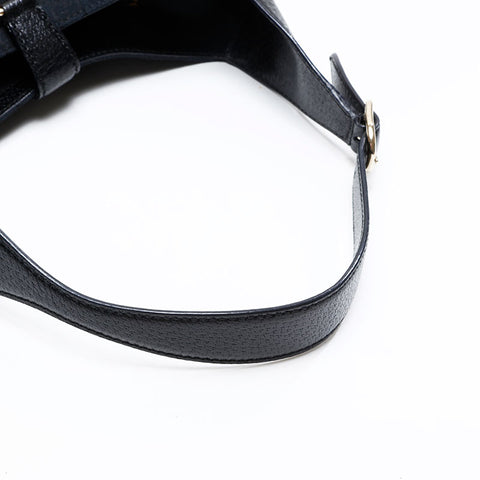 GUCCI GG Canvas Jackie Shoulder Bag black WS20765