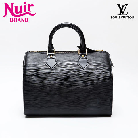 LOUIS VUITTON 1995 Epi Speedy 25 Handbag black WS20766