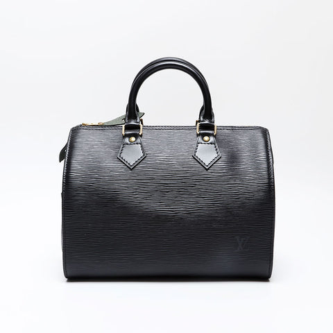LOUIS VUITTON 1995 Epi Speedy 25 Handbag black WS20766