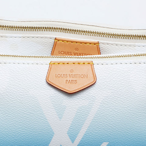 LOUIS VUITTON 2021 Monogram Multi Pochette Accessoires Handbag blue WS20768