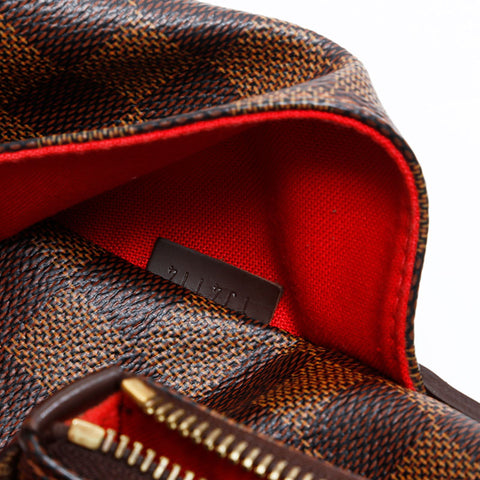 LOUIS VUITTON 2014 Damier Totally MM Shoulder Bag Brown WS20770