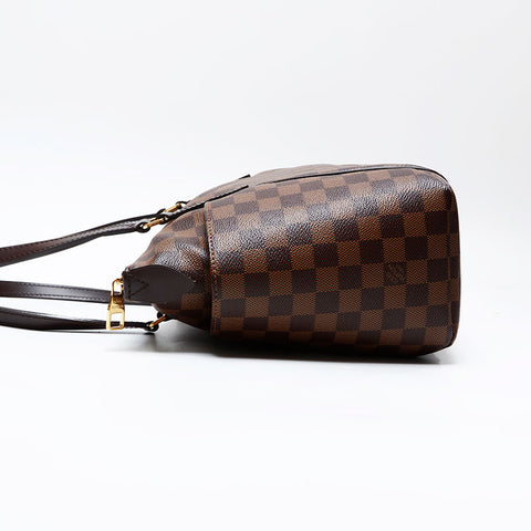 LOUIS VUITTON 2014 Damier Totally MM Shoulder Bag Brown WS20770