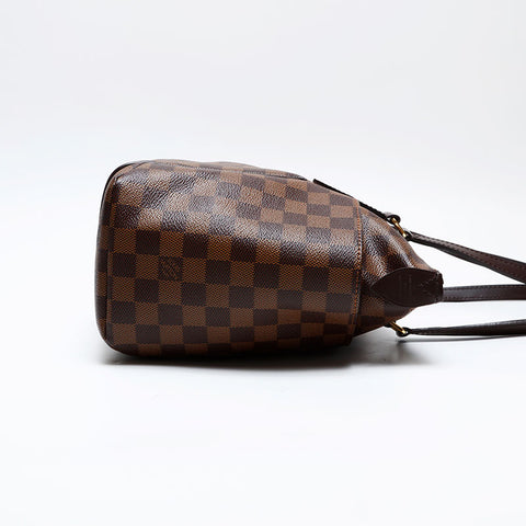 LOUIS VUITTON 2014 Damier Totally MM Shoulder Bag Brown WS20770