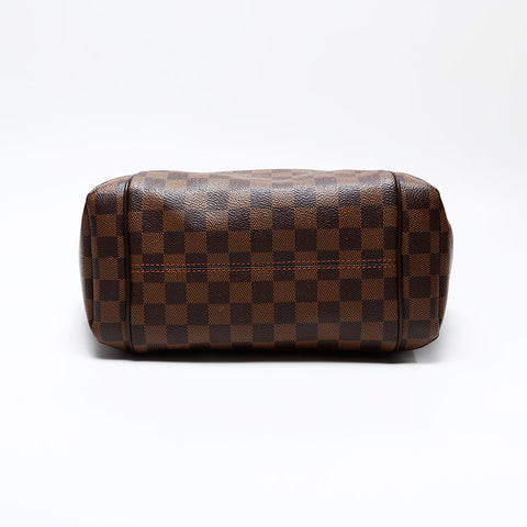 LOUIS VUITTON 2014 Damier Totally MM Shoulder Bag Brown WS20770