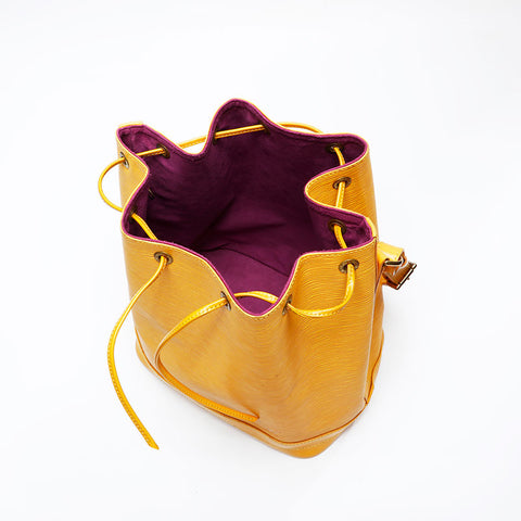 LOUIS VUITTON 1995 Epi Noe Shoulder Bag yellow WS20771