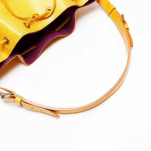 LOUIS VUITTON 1995 Epi Noe Shoulder Bag yellow WS20771