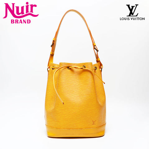 LOUIS VUITTON 1995 Epi Noe Shoulder Bag yellow WS20771