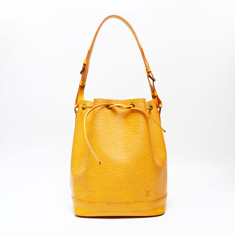 LOUIS VUITTON 1995 Epi Noe Shoulder Bag yellow WS20771