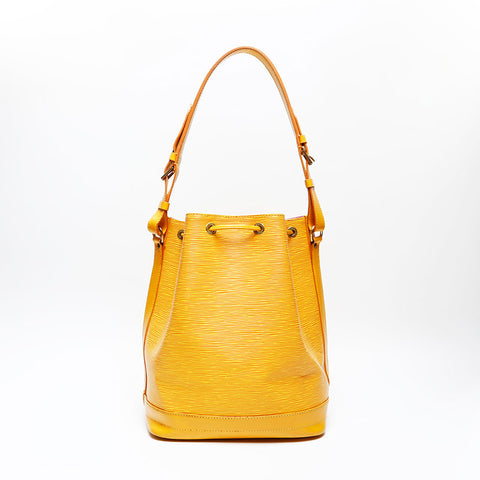 LOUIS VUITTON 1995 Epi Noe Shoulder Bag yellow WS20771