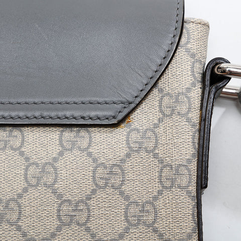 GUCCI GG Supreme Shoulder Bag gray WS20772