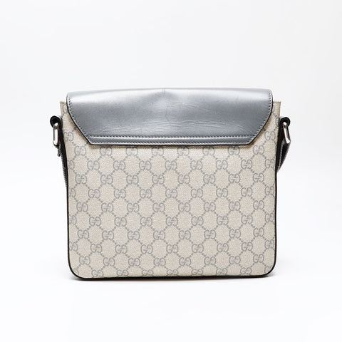 GUCCI GG Supreme Shoulder Bag gray WS20772