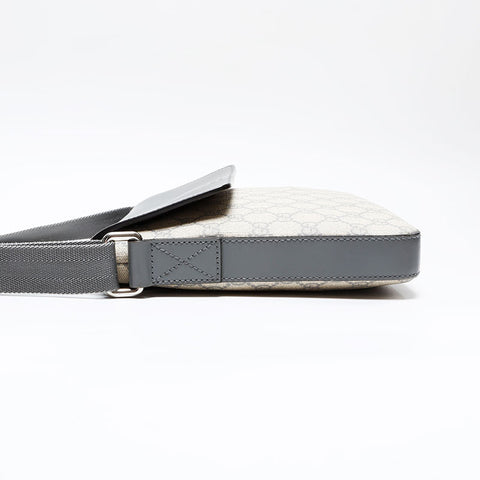 GUCCI GG Supreme Shoulder Bag gray WS20772