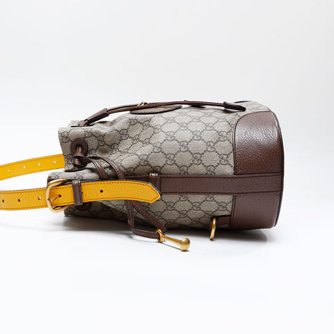 GUCCI GG Supreme Shoulder Bag beige WS20775