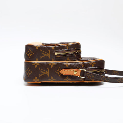 LOUIS VUITTON 2009 Monogram Amazon Shoulder Bag Brown WS20777