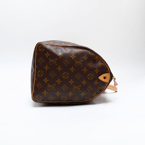 LOUIS VUITTON 1998 Monogram Speedy 40 Handbag Brown WS20778