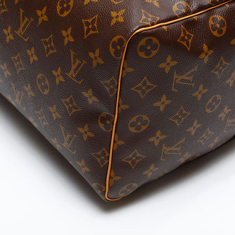 LOUIS VUITTON 1998 Monogram Speedy 40 Handbag Brown WS20778