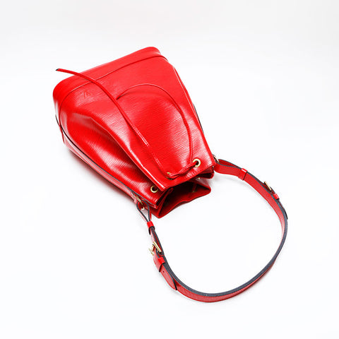 LOUIS VUITTON 1996 Epi Noe Shoulder Bag Red WS20779